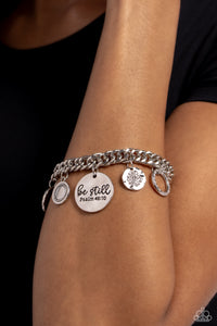 Bracelet Clasp,Faith,Silver,GLITTER and Grace White ✧ Bracelet