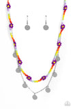 Rainbow Dash Purple ✧ Seed Bead Necklace