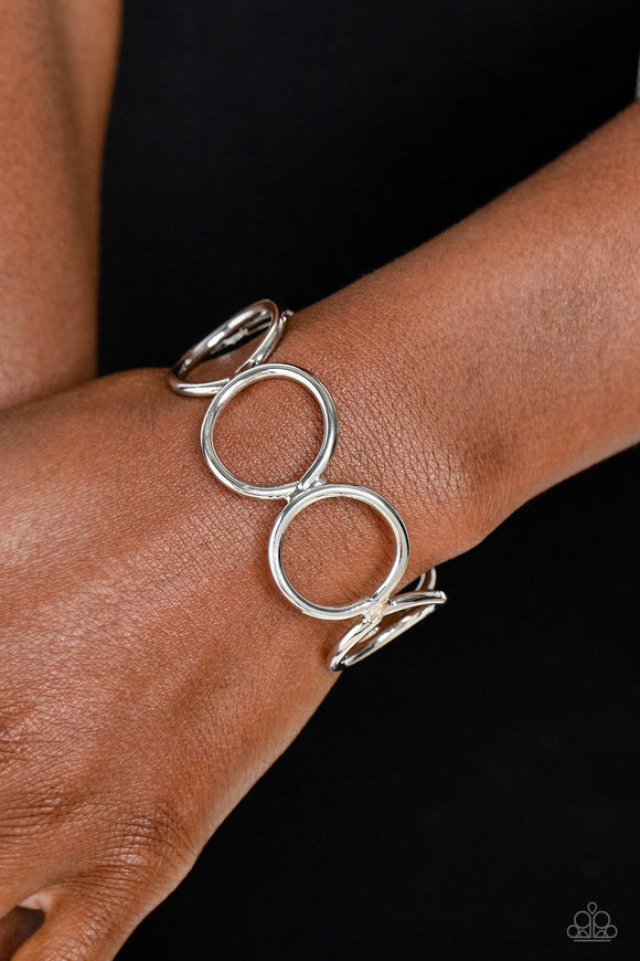 Socialite Sheen Silver ✧ Cuff Bracelet