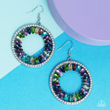 Wall Street Wreaths Multi ✧ Earrings
