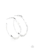 Asymmetrical Attitude Silver ✧ Hoop Earrings Hoop Earrings