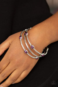 Bracelet Bangle,Purple,Bangle Belle Purple✧ Bangle Bracelet