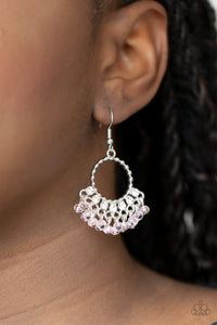 Earrings Fish Hook,Light Pink,Pink,Charmingly Cabaret Pink ✧ Earrings