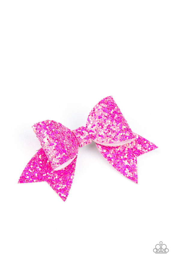 Confetti Princess Pink ✧ Hair Bow Clip Hair Bow Hair Accessory