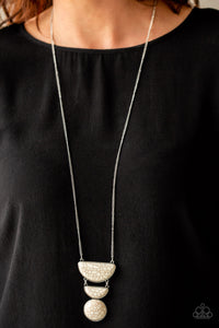 Necklace Long,White,Desert Mason White ✨ Necklace