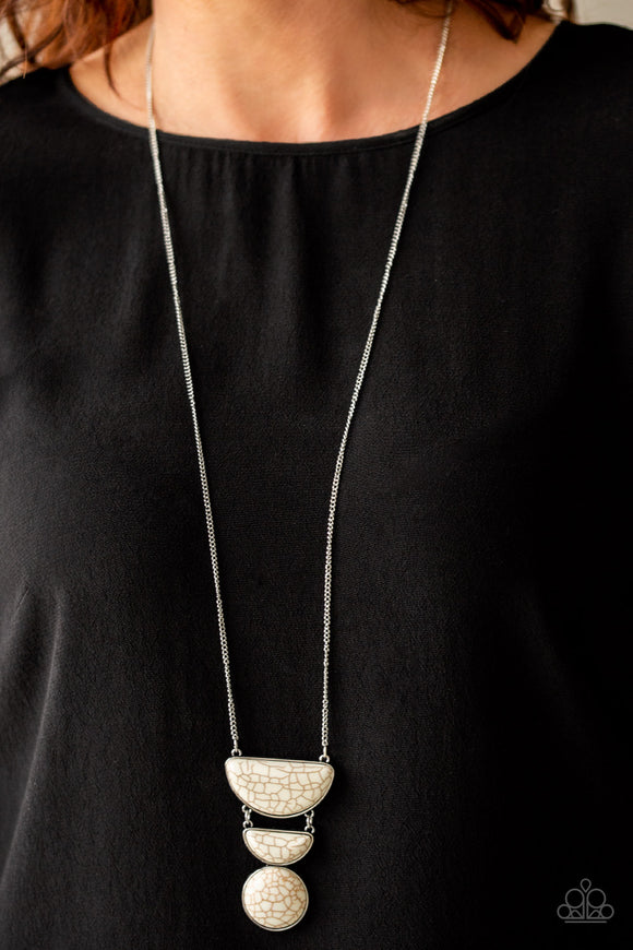 Desert Mason White ✨ Necklace Long