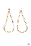 Diamond Drops Gold ✧ Post Earrings Post Earrings