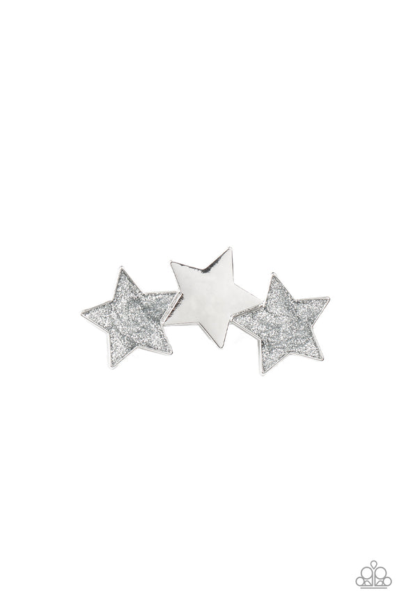 Dont Get Me STAR-ted! Silver ✧ Hair Clip Hair Clip Accessory