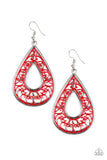 Drop Anchor Red ✧ Earrings Earrings