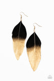 Fleek Feathers Black ✧ Feather Earrings Earrings