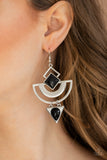 Geo Gypsy Black ✧ Earrings Earrings