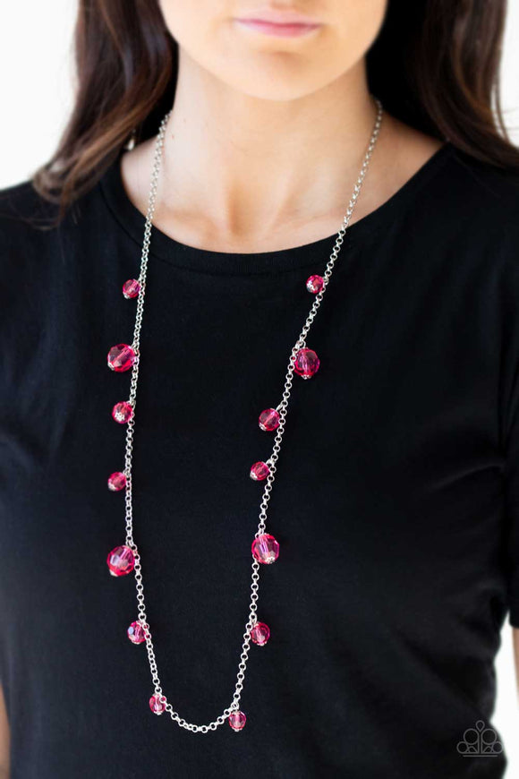 GLOW-Rider Pink ✨ Necklace Long