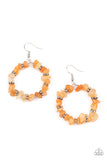 Going for Grounded Orange ✧ Earrings Earrings
