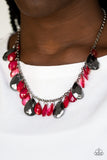 Hurricane Season Red ✨ Necklace Short