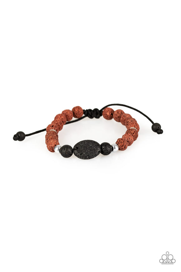 Makes Perfect SENSEI Brown ✧ Lava Rock Bracelet Lava Bracelet