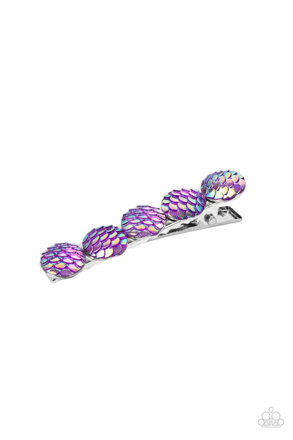 Mesmerizingly Mermaid Purple ✧ Iridescent Clip Hair Clip Hair Clip Accessory