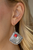 Mountain Mesa Red ✧ Earrings Earrings