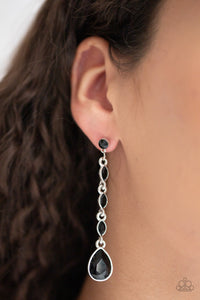 Black,Earrings Post,Must Love Diamonds Black ✧ Post Earrings