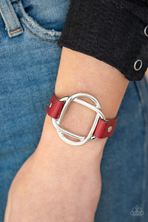 Nautically Knotted Red ✧ Urban Wrap Urban Wrap Bracelet