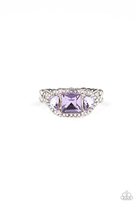 Purple,Ring Skinny Back,Royal Riches Purple ✧ Ring