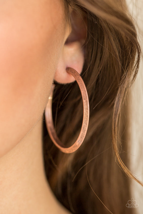 Some Like It HAUTE Copper ✧ Hoop Earrings Hoop Earrings
