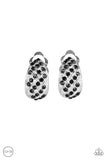 Sparkling Shells Black ✧ Clip-On Earrings Clip-On Earrings