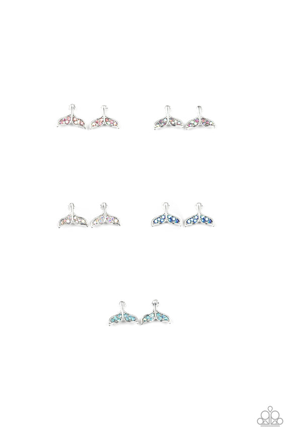 Mermaid Tail Starlet Shimmer Earrings SS Earring
