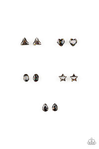 Iridescent,Oil Spill,SS Ring,Dark Oil Spill Starlet Shimmer Earrings