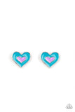 Duo Color Heart Starlet Shimmer Earrings SS Earring