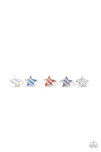 4thofJuly,Blue,Multi-Colored,Red,SS Ring,White,4th of July Star Starlet Shimmer Ring