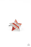 4th of July Star Starlet Shimmer Ring SS Ring