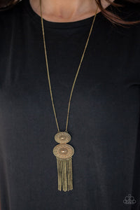 Brass,Necklace Long,Sun Goddess Brass ✨ Necklace