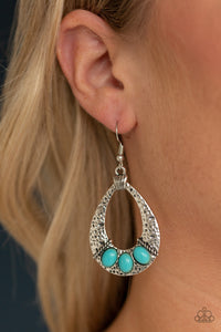 Blue,Earrings Fish Hook,Turquoise,Terra Terrific Blue ✧ Earrings