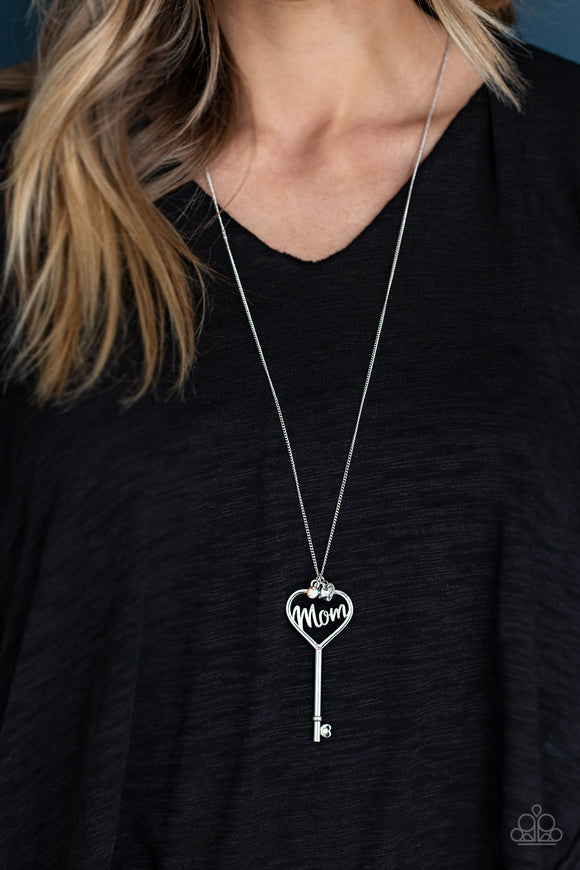 The Key to Moms Heart Multi ✧ Necklace Long