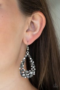 Earrings Fish Hook,Silver,To BEDAZZLE, or Not To BEDAZZLE Silver ✧ Earrings