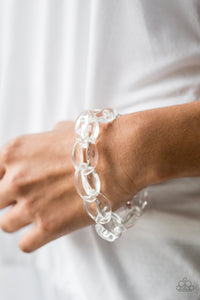 Bracelet Clasp,Sets,White,Ice Ice Baby White  ✧ Bracelet