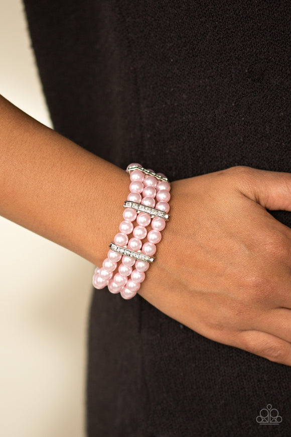 Put On Your GLAM Face Pink ✧ Bracelet Bracelet