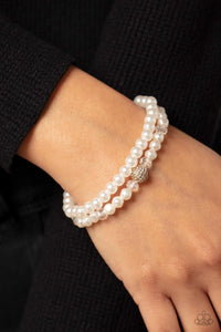 Bracelet Stretchy,Gold,White,Countess Cutie Gold ✧ Stretch Bracelet
