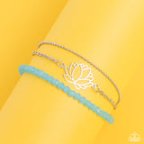 A LOTUS Like This Blue ✧ Bracelet