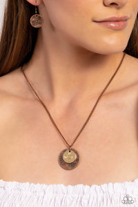 Copper,Faith,Necklace Short,Gilded Guide Copper ✧ Necklace