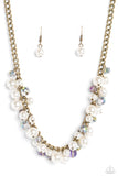 Glinting Goddess Brass ✧ UV Necklace