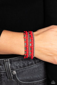 4thofJuly,Bracelet Stretchy,Red,Mythical Magic Red ✧ Stretch Bracelet