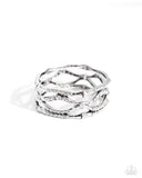 Cross Country White ✧ Stretch Bracelet