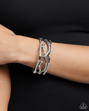 Cross Country White ✧ Stretch Bracelet