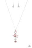 Starry Statutes Red ✧ Star Necklace