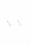 Dainty Details White ✧ Post Earrings