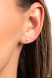 Dainty Details White ✧ Post Earrings