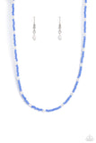 Beaded Blitz Blue ✧ Seed Bead Necklace