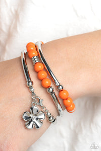 Bracelet Clasp,Orange,Off the WRAP Orange ✧ Bracelet