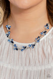 Swimming in Sparkles Blue ✧ Necklace